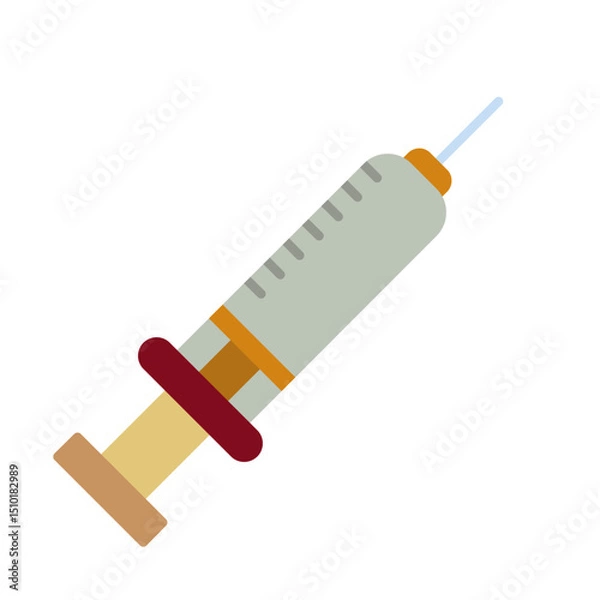 Fototapeta Syringe Vector Icon