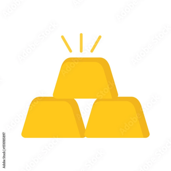 Fototapeta Gold Vector Icon