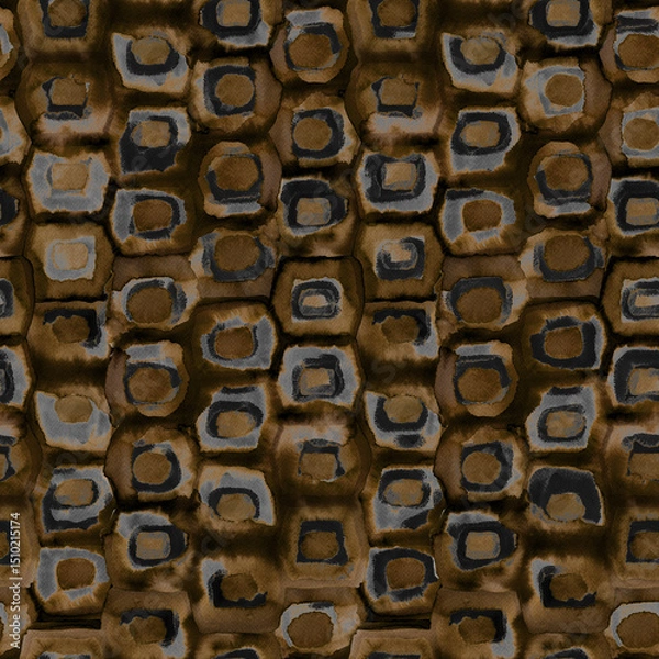 Fototapeta The geometric pattern . Seamless background.