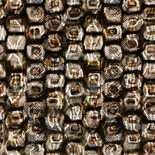 Obraz The geometric pattern . Seamless background.