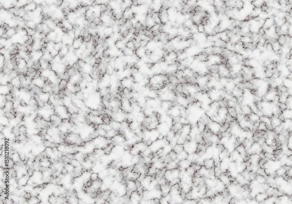 Fototapeta White and Brown Fuzzy Marble Texture Seamless Background