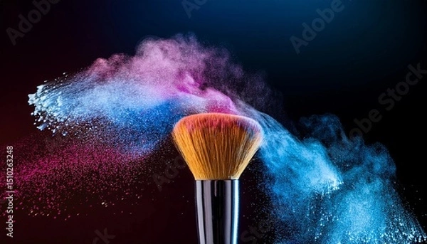 Obraz brush and paint