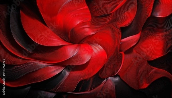 Obraz red silk background