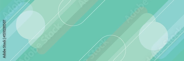 Fototapeta Abstract Modern Background with Memphis Element and Blue Gradient Color