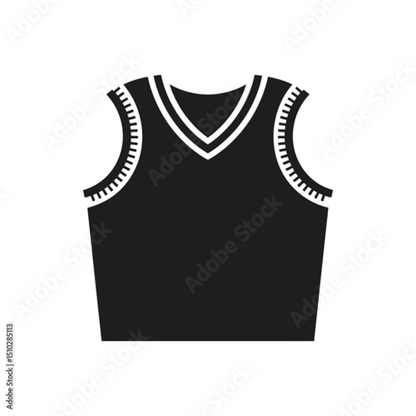 Fototapeta Sleeveless shirt icon