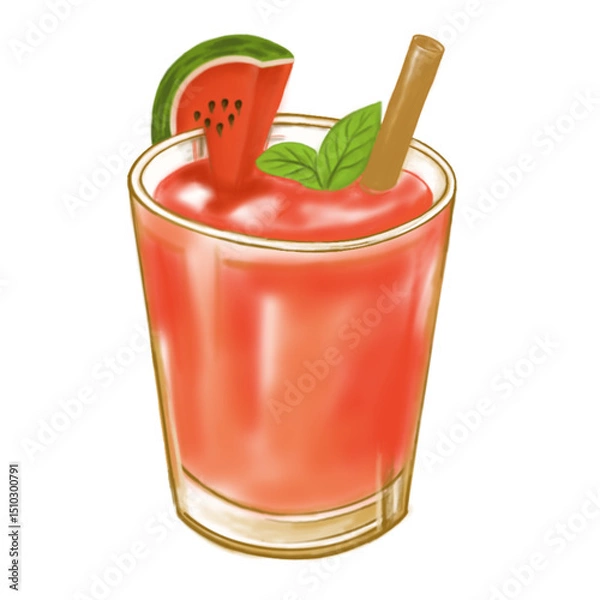 Obraz Watermelon juice 