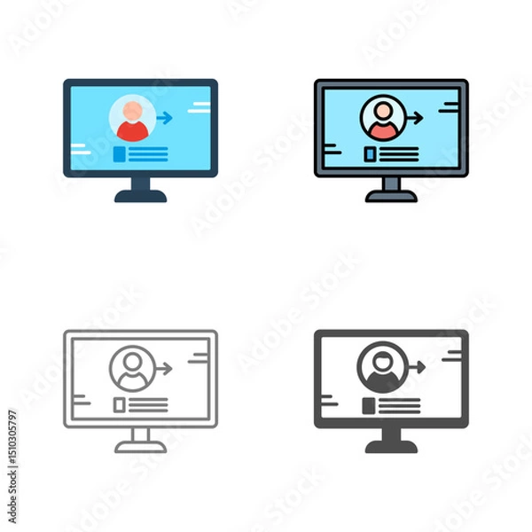 Obraz Log In Vector Icon