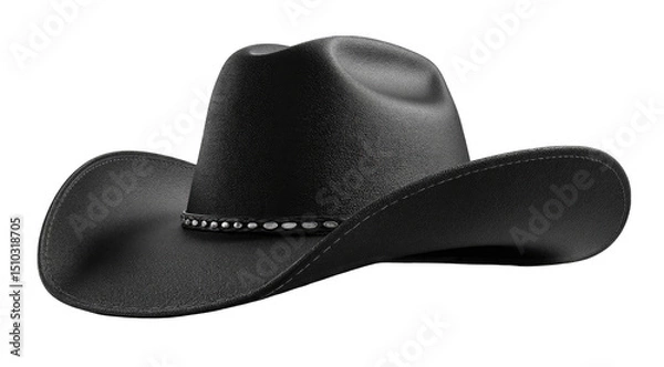 Obraz Black Cowboy Hat