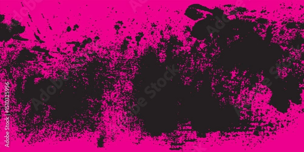 Fototapeta abstract red background with black grunge background texture in modern art design layout, pink burgundy background in elegant vintage background faded color, red paper texture grungy horror