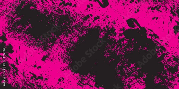 Fototapeta abstract red background with black grunge background texture in modern art design layout, pink burgundy background in elegant vintage background faded color, red paper texture grungy horror