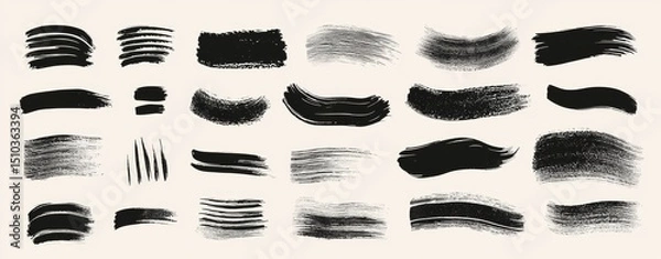 Fototapeta Set of crayon markers for highlighting important text.