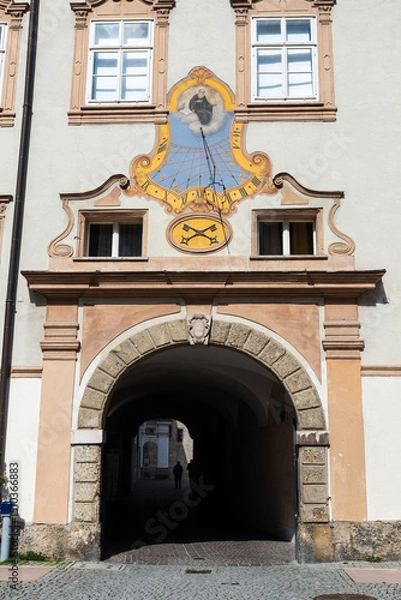 Fototapeta Stiftskirche or Abbey Saint Peter in Salzburg, Austria
