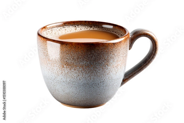 Obraz Coffee in a ceramic cup with a smooth finish and warm colors