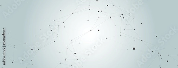 Fototapeta Vector dots and circles structure
