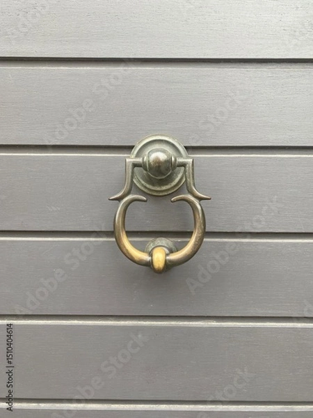 Fototapeta old door handle