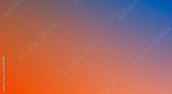 Fototapeta Smooth Gradient Background with Orange Purple and Blue Hues for Modern Designs and Creative Projects