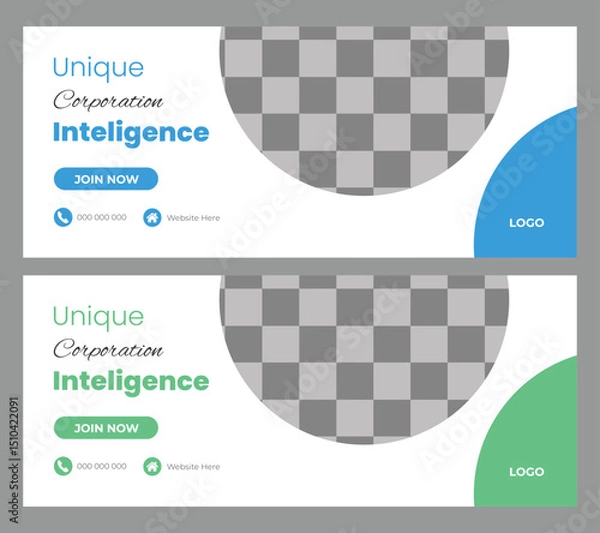 Obraz  Web Banner Design
