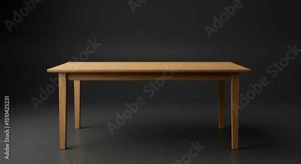 Obraz table and chair