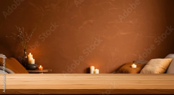 Obraz candles on the table