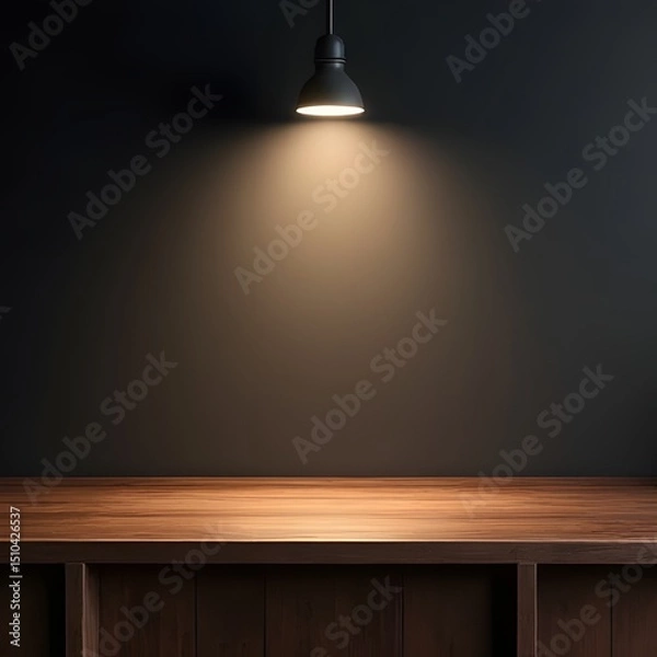 Fototapeta lamp on the wall