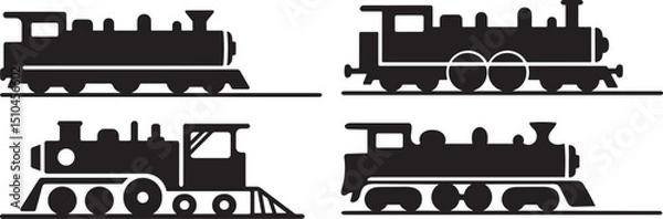Obraz Train Engine icon