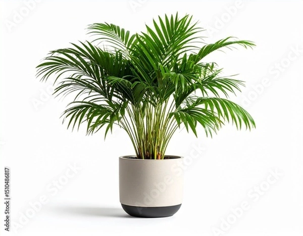 Fototapeta palm tree in a pot