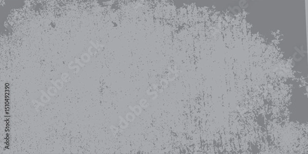 Fototapeta Seamless vector gray concrete texture. Stone wall background.