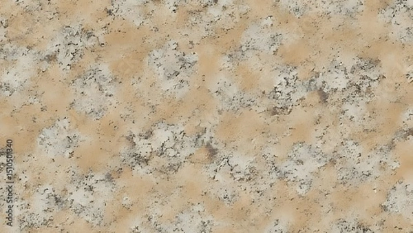Obraz Beige and gray textured wall seamless pattern