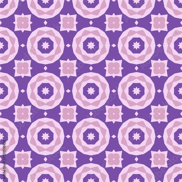 Obraz Harmony in Art Nouveau Seamless pattern