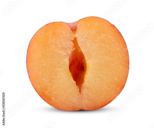 Fototapeta cherry plums isolated on transparent png