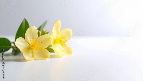 Fototapeta Hypericum flower background
