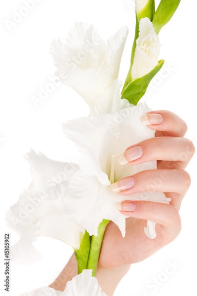 Obraz Beautiful nails and fingers