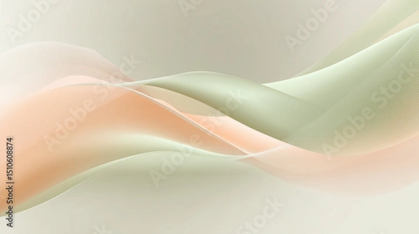 Fototapeta abstract background with waves