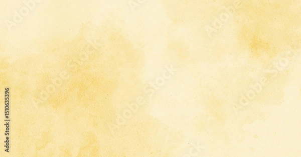 Fototapeta Abstract watercolor art background template. brown and yellow watercolor backdrop empty space for text, banner, presentation or product display graphic design