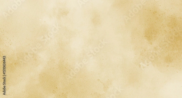 Fototapeta Abstract watercolor art background template. brown and yellow watercolor backdrop empty space for text, banner, presentation or product display graphic design
