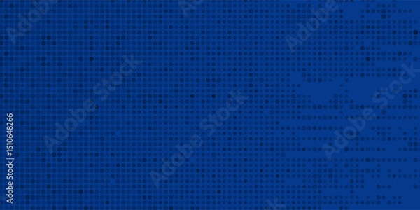 Fototapeta Blue Tech Finance Fintech Background Abstract Pixel Pattern. Abstract Business Tech Science modern arts