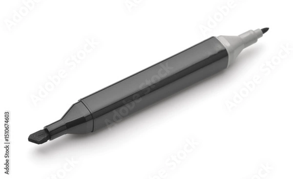 Obraz Black double sided permanent marker pen