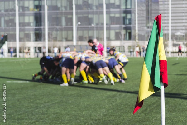 Obraz Rugby match