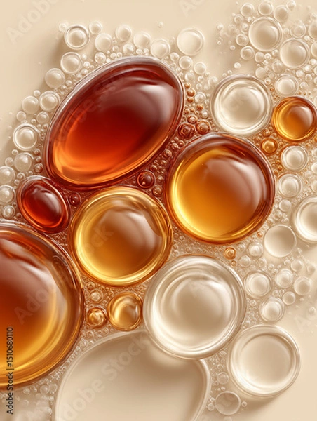 Fototapeta honey dripping from a jar