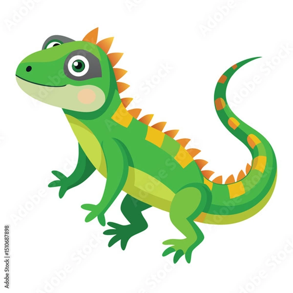 Obraz lizard vector image on white background