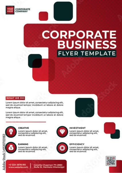 Obraz Business Flyer