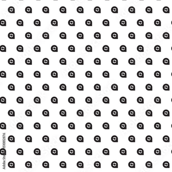 Fototapeta Seamless black and white pattern - minimalist design for fabric, wallpaper and digital backgrounds