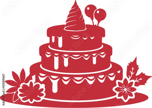 Obraz A creative partner for cake design ideas