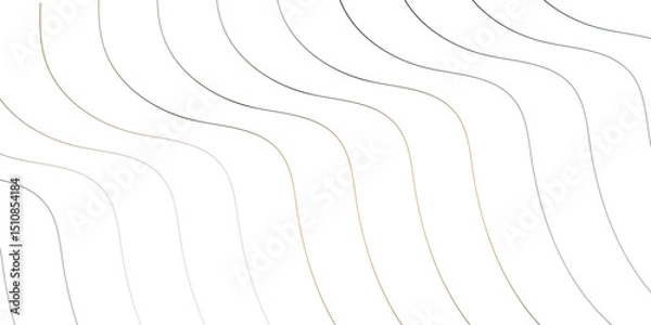 Obraz Abstract line pattern background design. abstract wave colorful stream element for design on a white background isolated. modern glowing moving lines design	
