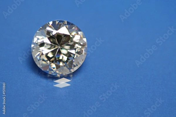 Fototapeta white diamond