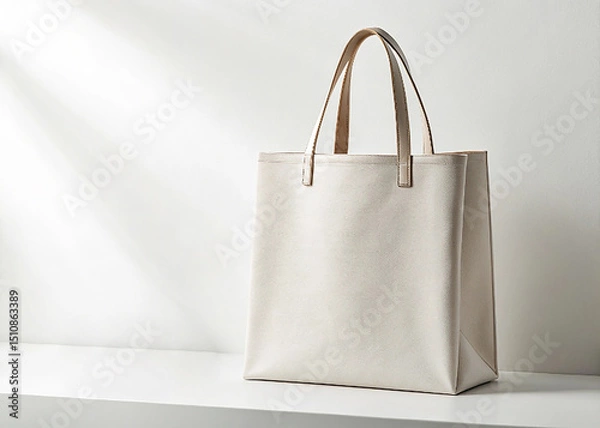 Obraz Plain bag mockup material