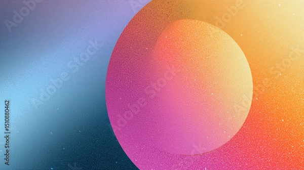 Fototapeta rainbow circle patten background, poster banner backdrop, power point background, radiance pattern