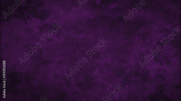 Fototapeta Deep purple textured grunge background design element