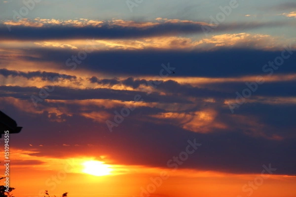 Obraz Colori del tramonto