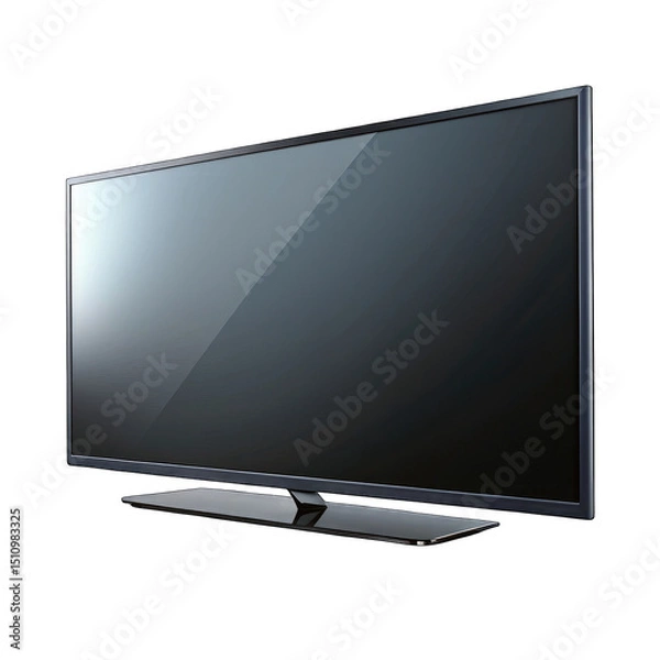 Obraz lcd tv monitor isolated